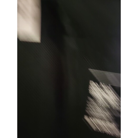 NWT Express Black Mini Dress CrossBack Mesh Textured Pleated Cocktail Size 10 - Picture 5 of 8